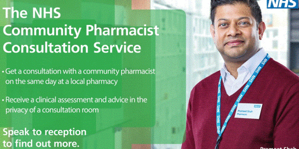 Image representing NHS Community Pharmacy Consultation Service